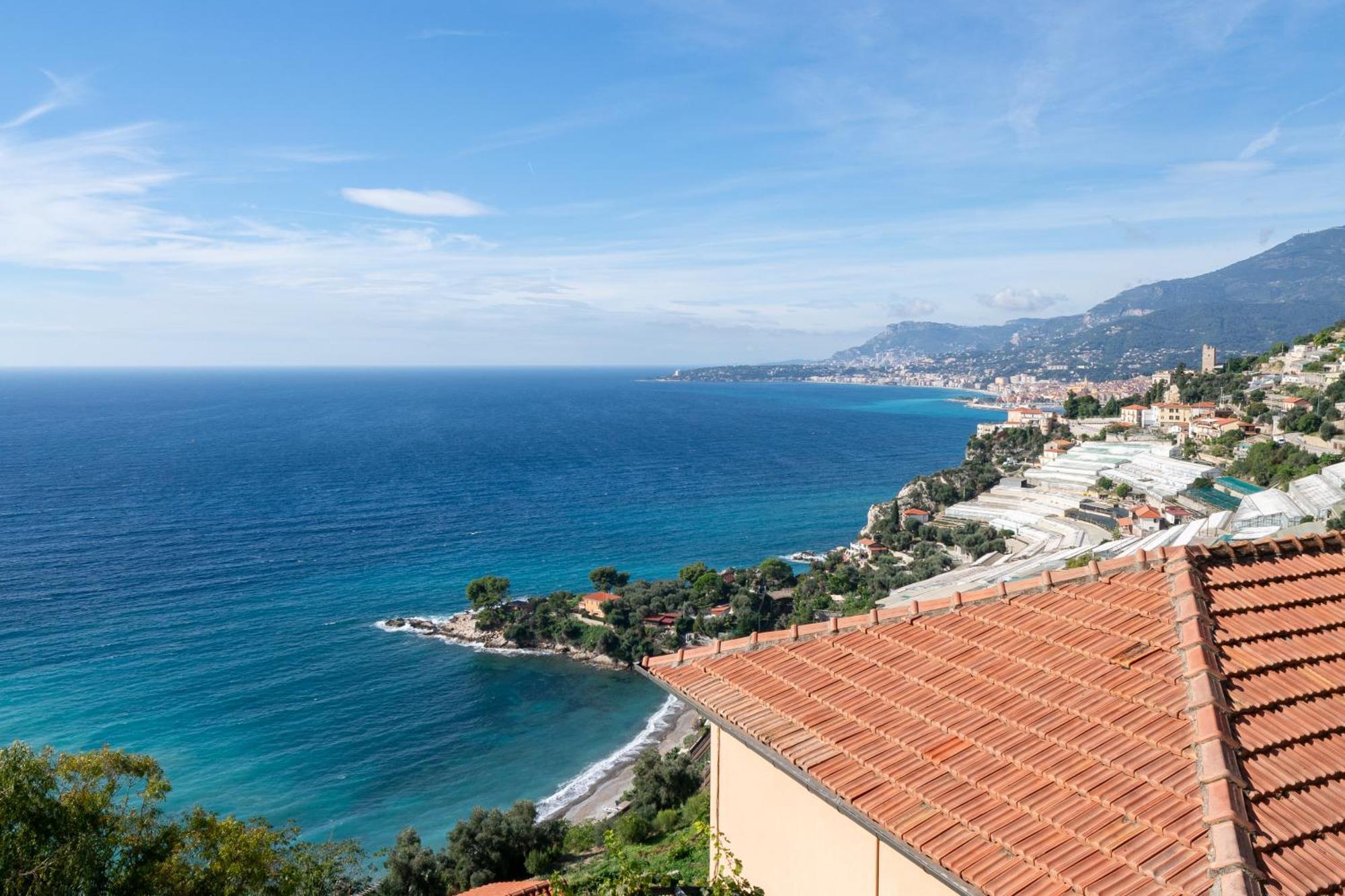 شقة Casa Grimaldi - Terrace & Sea View فنتيميليا المظهر الخارجي الصورة